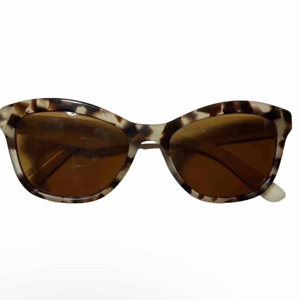 Prada VPR 29R UAO-1O1 Tortoise Brown Beige Cat Eyeglasses Frames 54-17 140 Italy